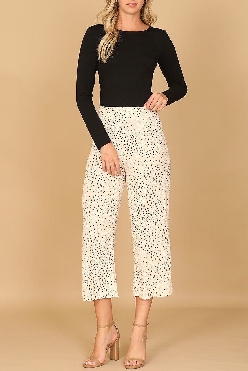 Dots midi pants (RSB3962)