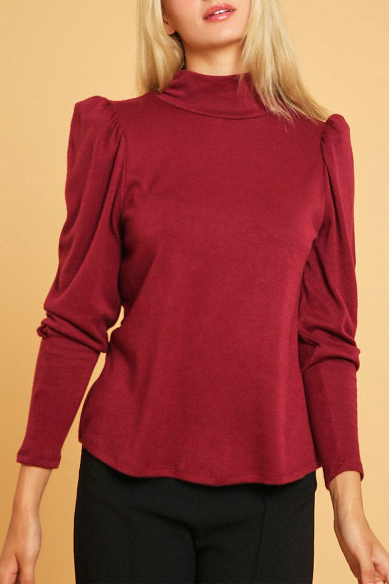 Long sleeve turtle neck top (RVWT9204)