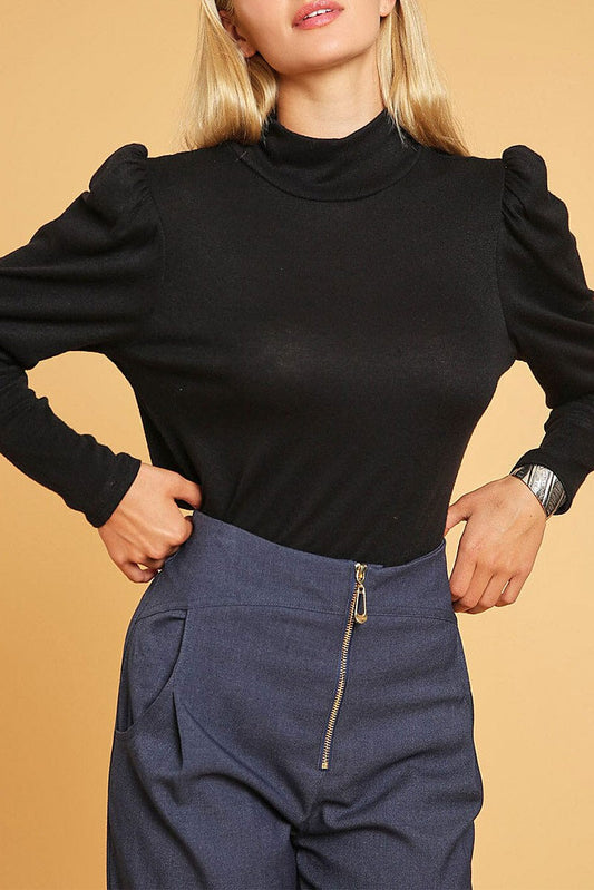 Long sleeve turtle neck top (RVWT9204)