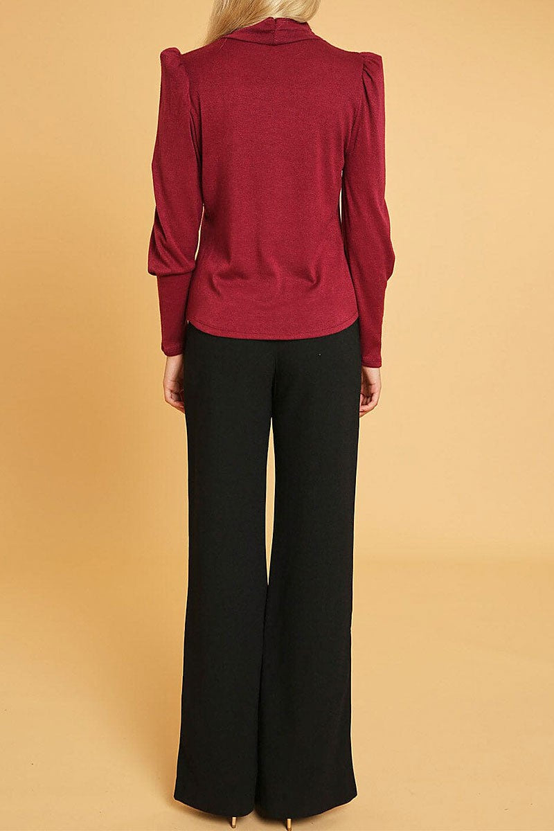 Long sleeve turtle neck top (RVWT9204)