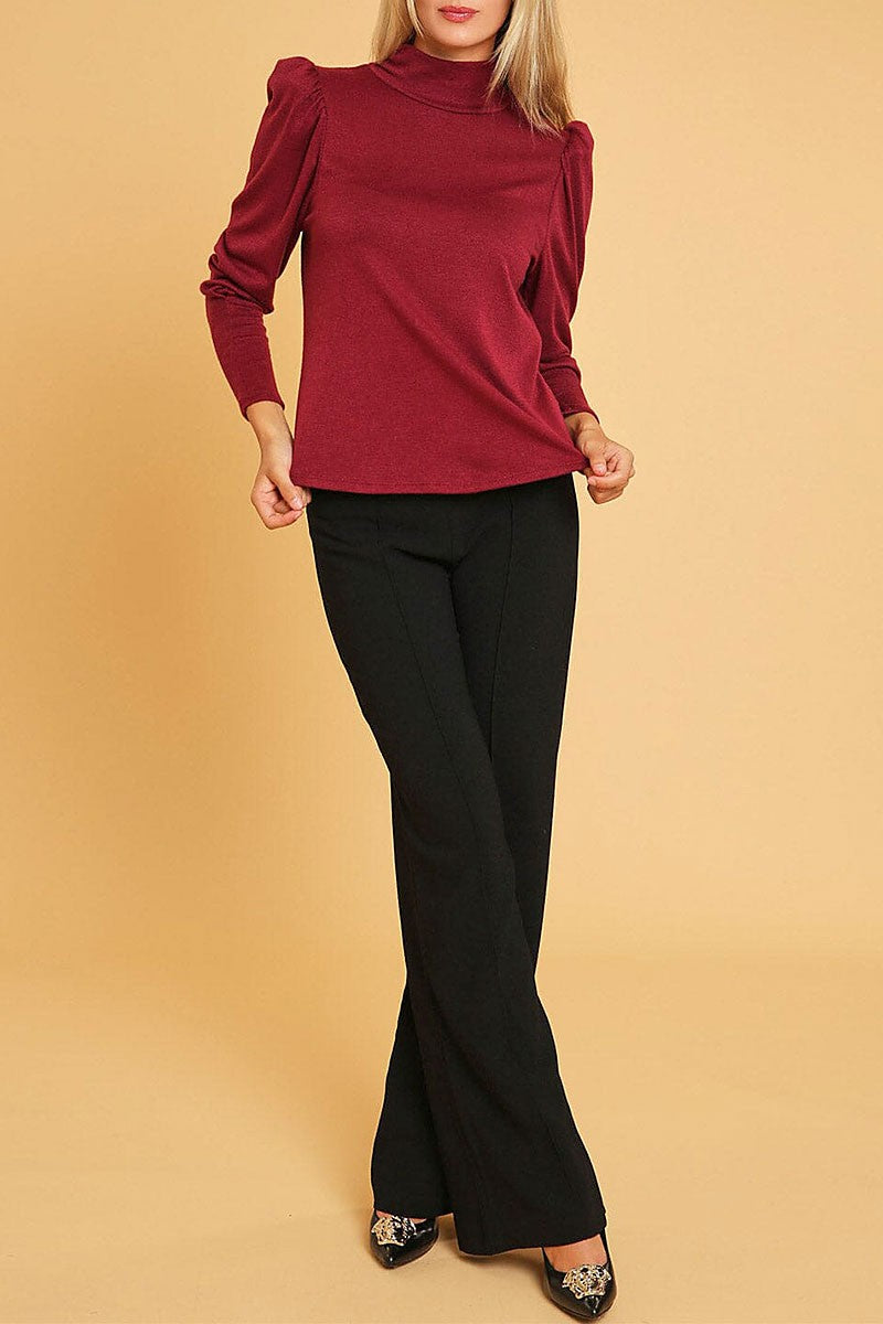 Long sleeve turtle neck top (RVWT9204)