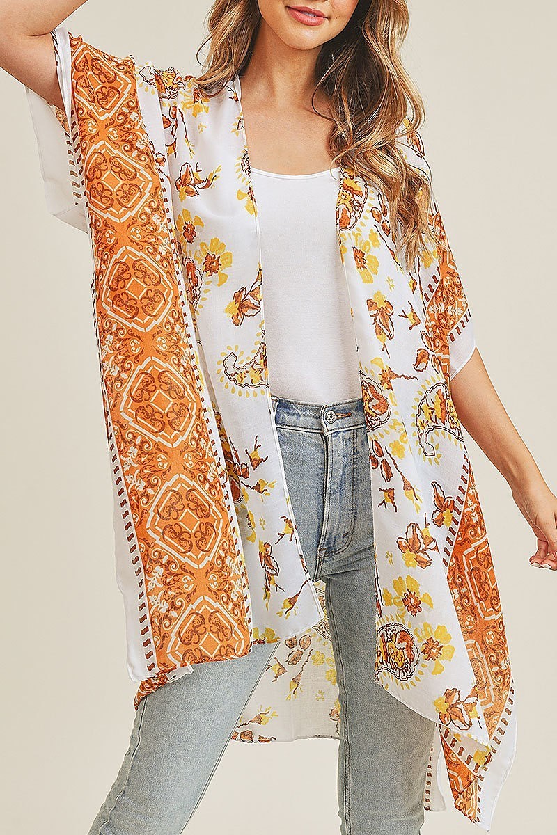 Paisley flower kimono (EF3496)