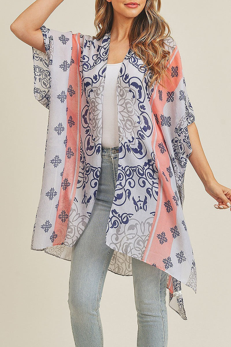 Bohemian pattern kimono (EF3483)