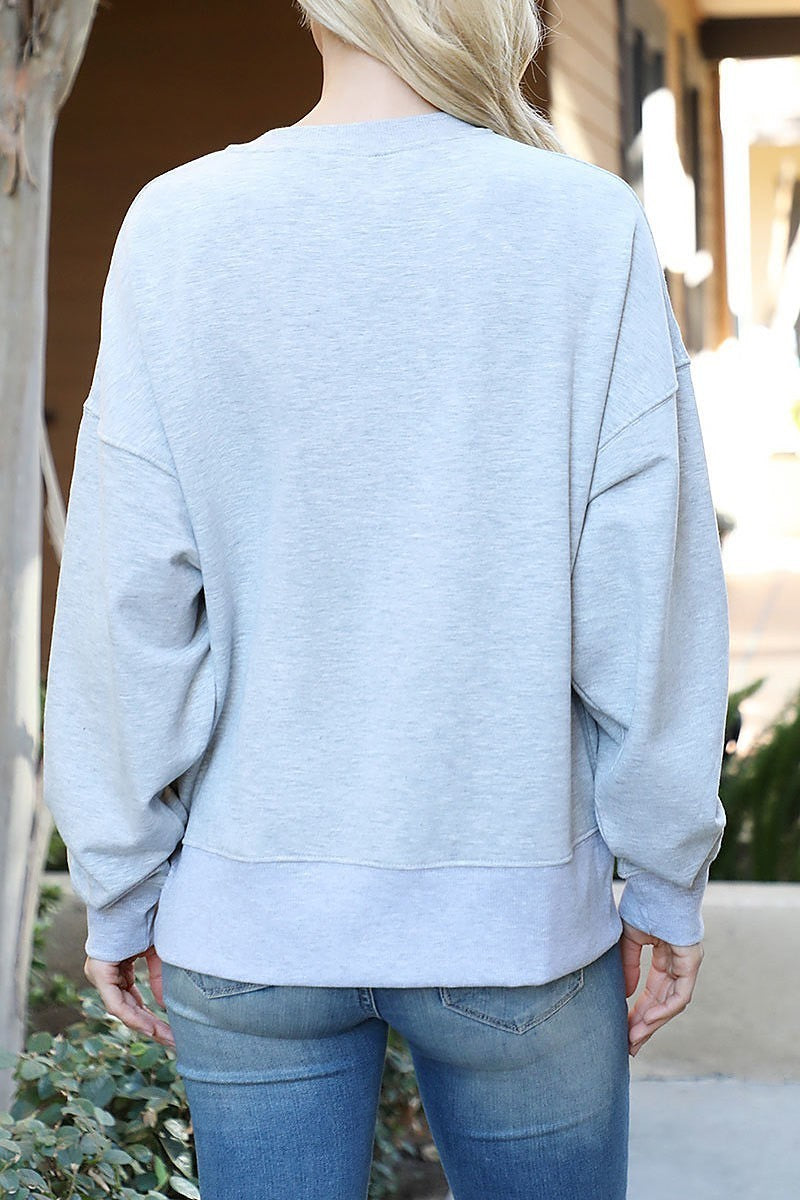 Tri-blend sweater (EF6799)