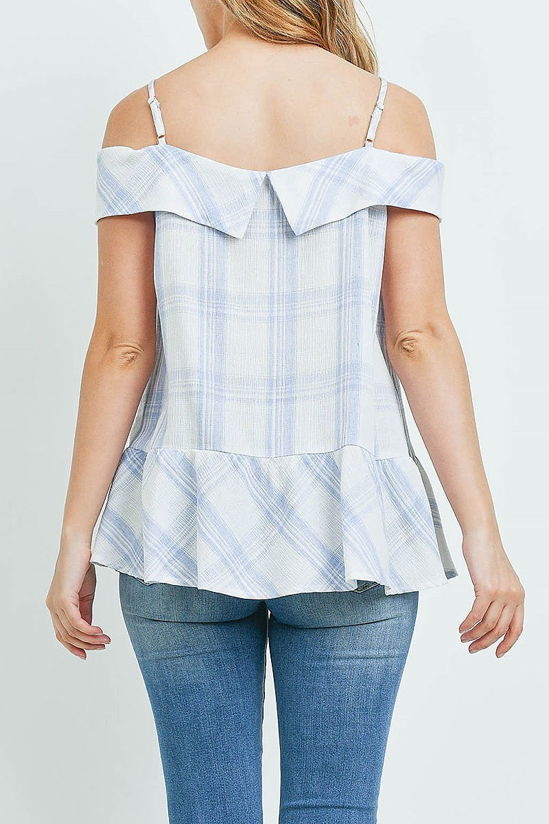 Checker top (ED9525)