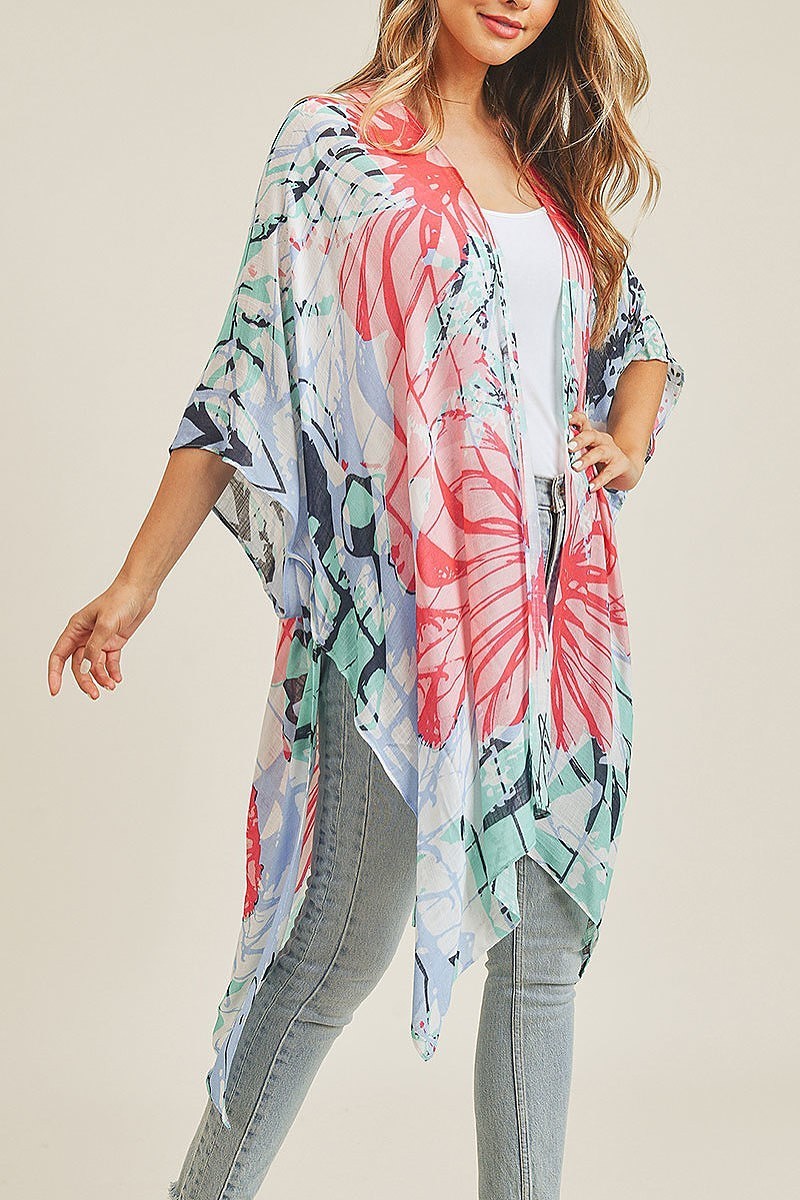 Big flower kimono (EF3464)