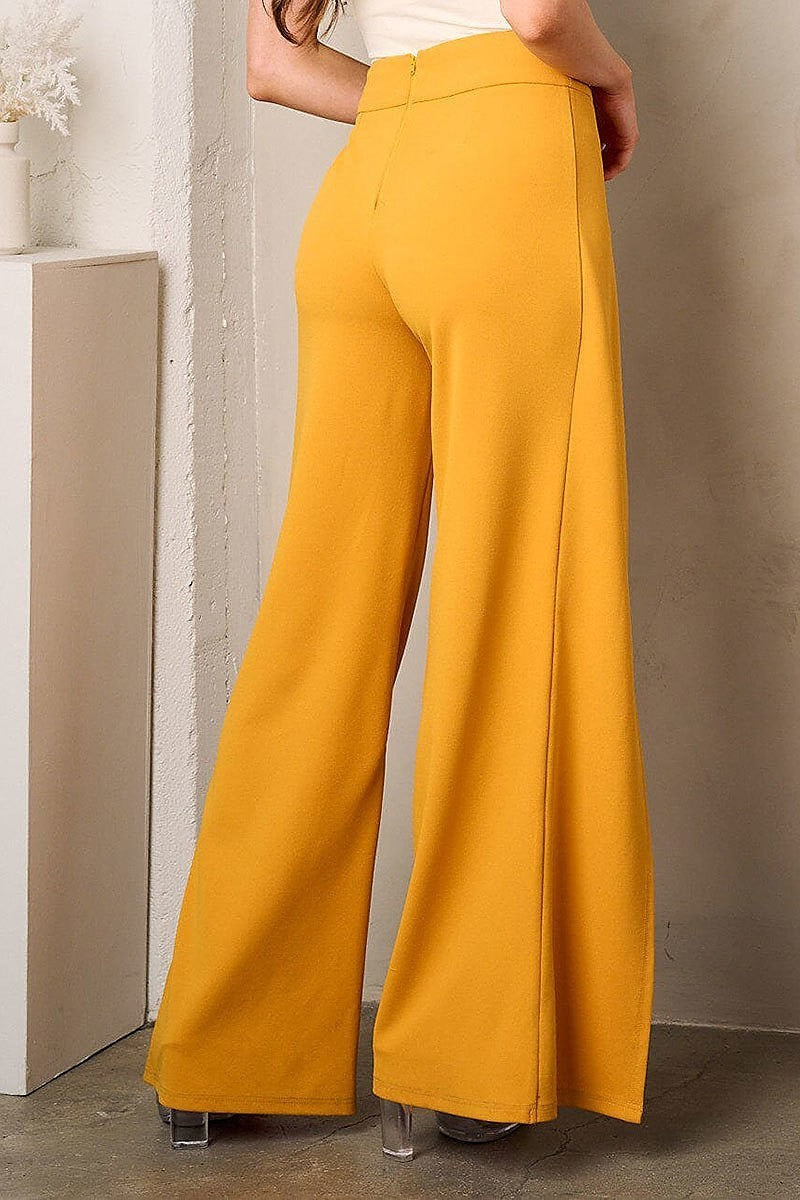 Wide leg sun detailed pants (EFWT3609)