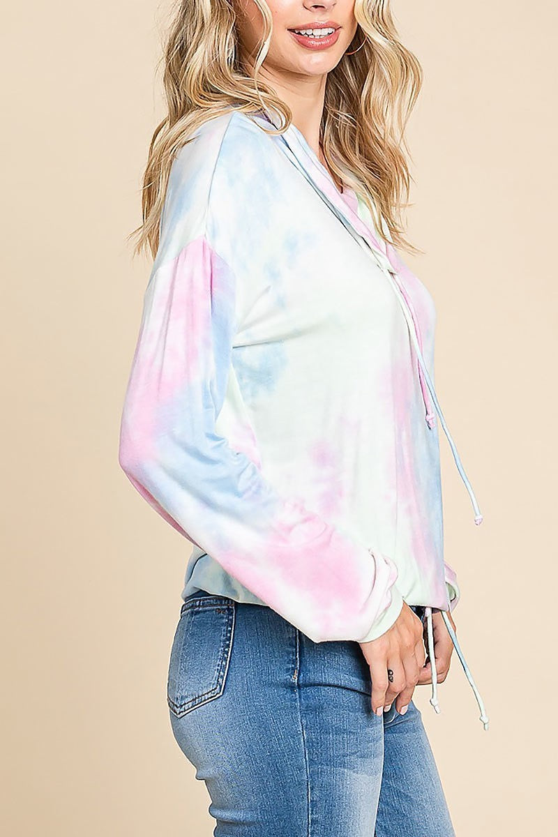 Soft tie dye pullover (EDH1456)