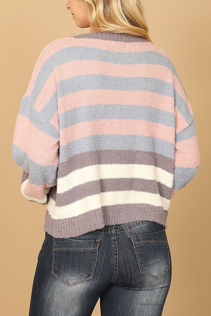 Stripes wool sweater (DGS6713)