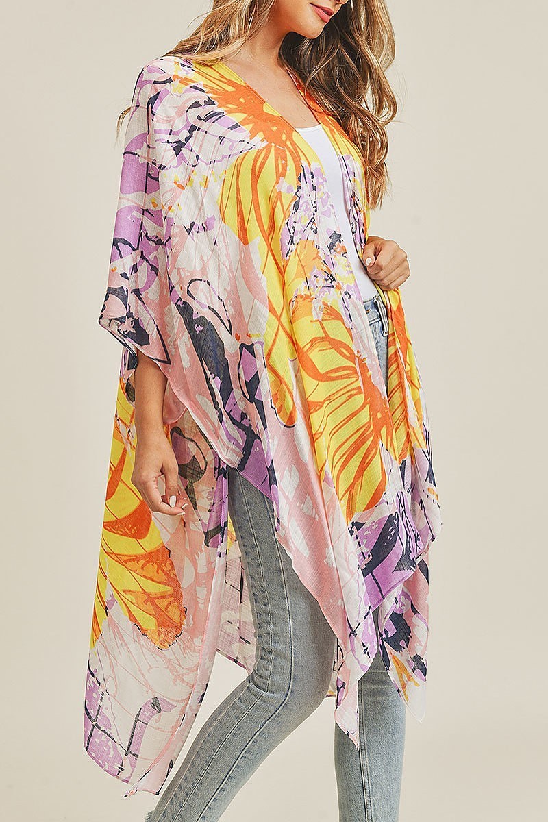 Big flower kimono (EF3465)