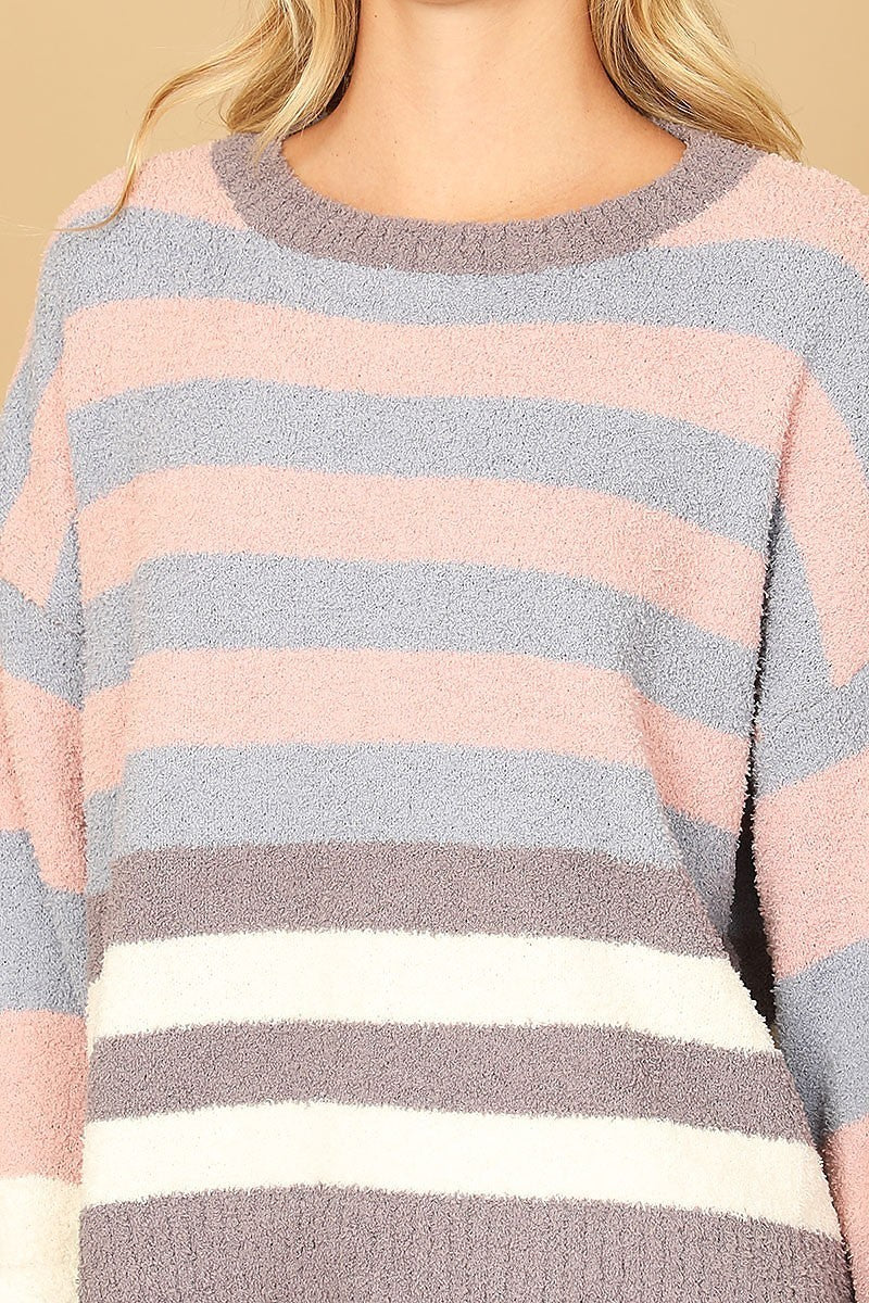 Stripes wool sweater (DGS6713)