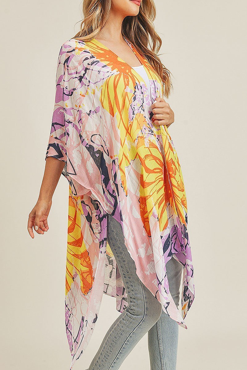 Big flower kimono (EF3465)