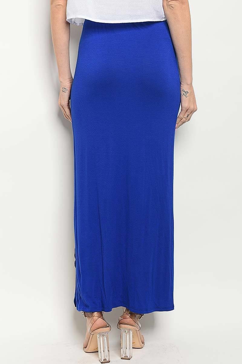 High slit maxi skirt (DGB1667-2020)