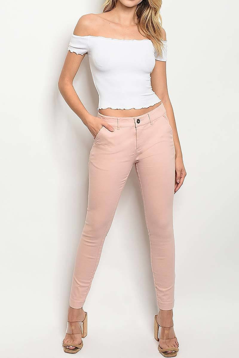 Skinny pants with pocket (DGB2520)