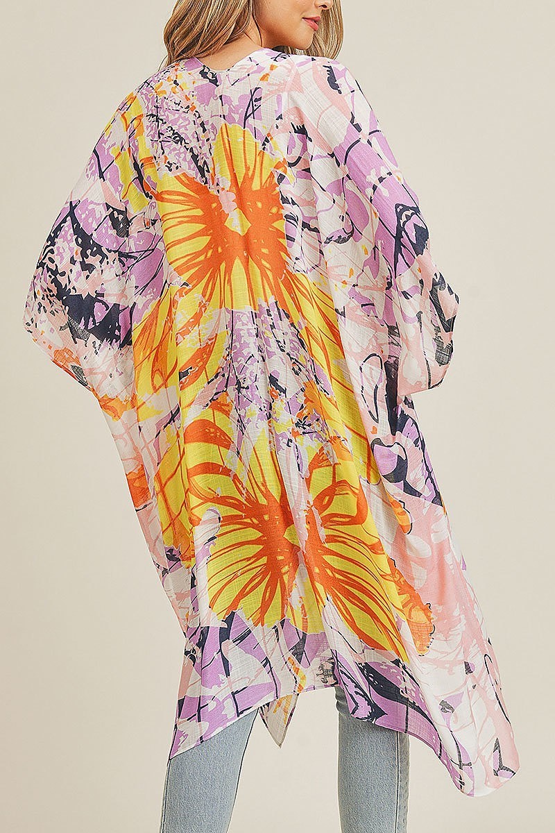 Big flower kimono (EF3465)