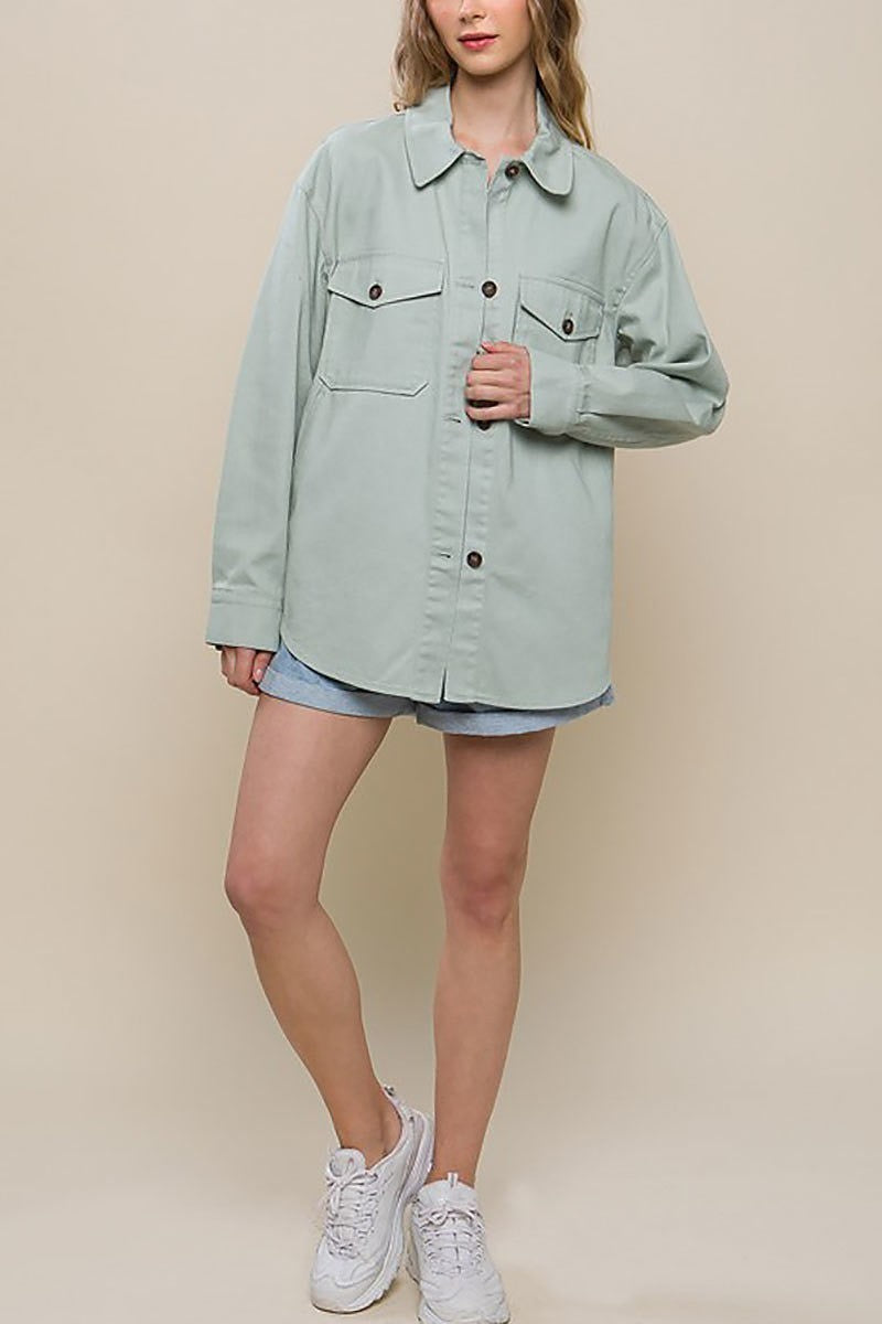 Oversized denim jacket (DGS6050)